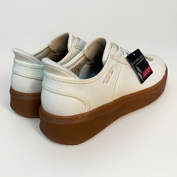 Skechers Slip-ins Court Break Double Vented Men Size 10.5 White Sneakers Shoes main image 2